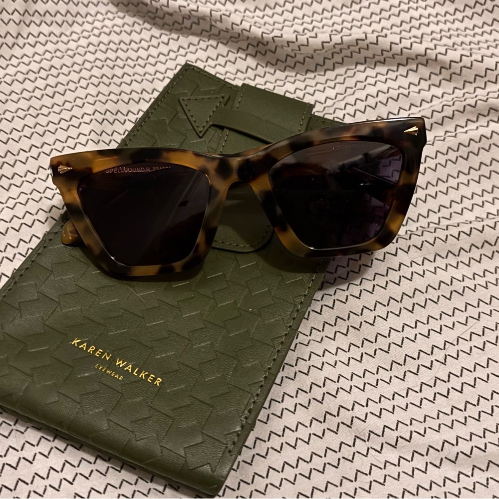 Karen Walker Tortoise Shell Sunglasses